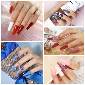 COSCELIA 35 colours gel nail polish bottles display