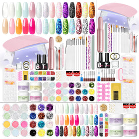 COSCELIA Acrylic Nail Kit complete set with UV lamp and drill