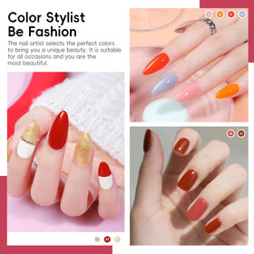 COSCELIA gel nail polish bottles arranged aesthetically