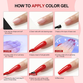 COSCELIA nail art tools included in kit