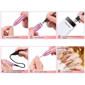 COSITTE Electric Nail Drill adjustable speed controller