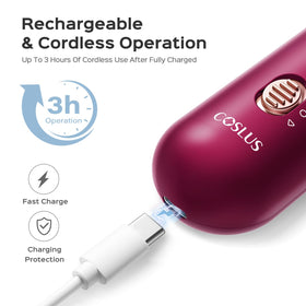 COSLUS C43 manicure kit with stainless steel drill bits
