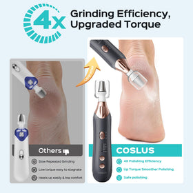 COSLUS C43 nail drill with wider grinding wheel