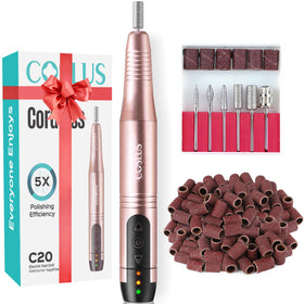 COSLUS Cordless Nail Drill Electric File front view