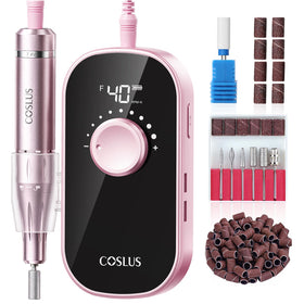 COSLUS E51 nail drill front view with LED display