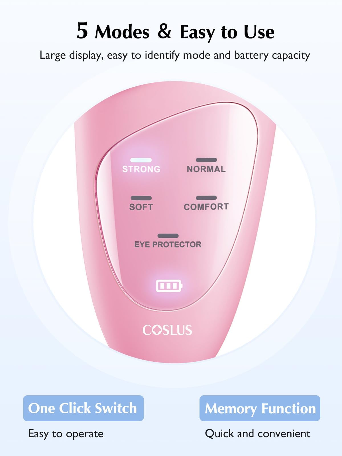 COSLUS JMY05 Silicone Face Scrubber close-up of bristles