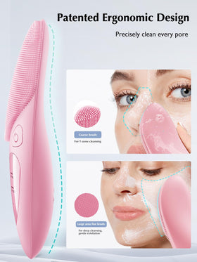 COSLUS JMY05 Silicone Face Scrubber side view
