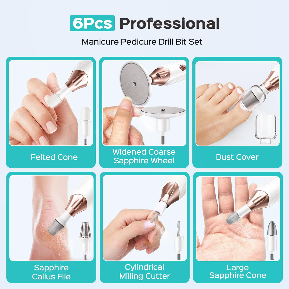 COSLUS nail care kit packaging display