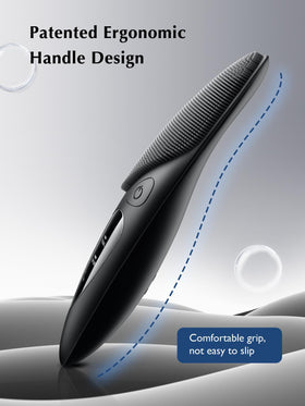 COSLUS Silicone Face Scrubber close-up of silicone bristles