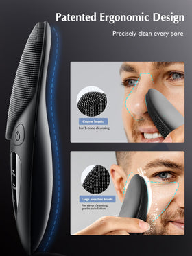 COSLUS Silicone Face Scrubber in storage box
