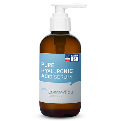 Cosmedica Skincare Hyaluronic Acid Serum 8 oz front view