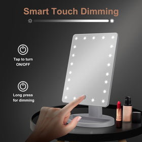 COSMIRROR Lighted Makeup Vanity Mirror with USB cable