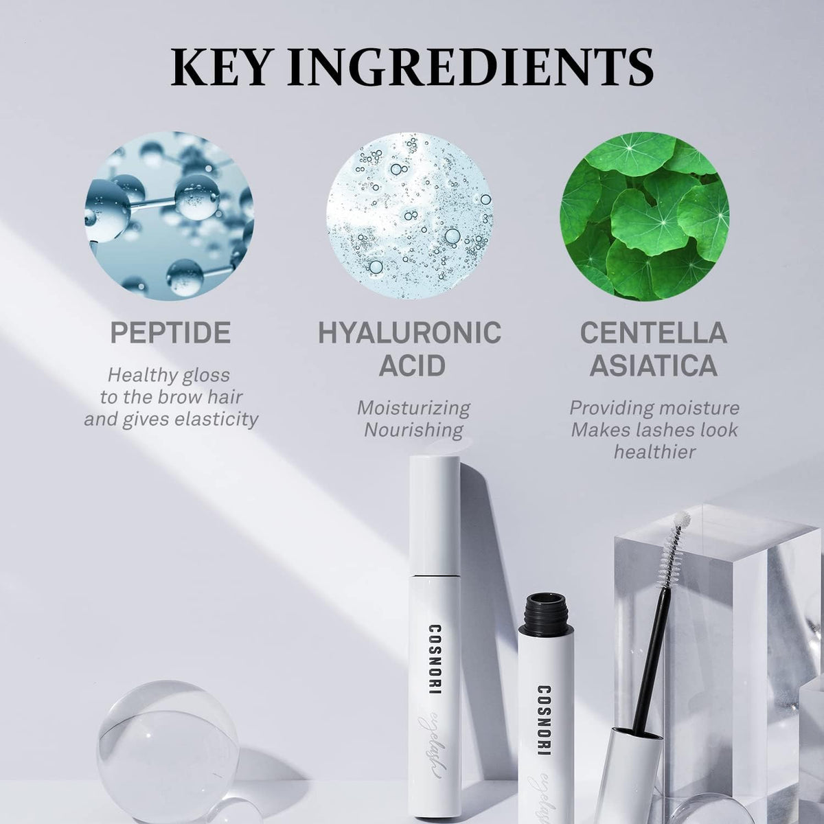 COSNORI Long Active Eyelash Serum packaging details