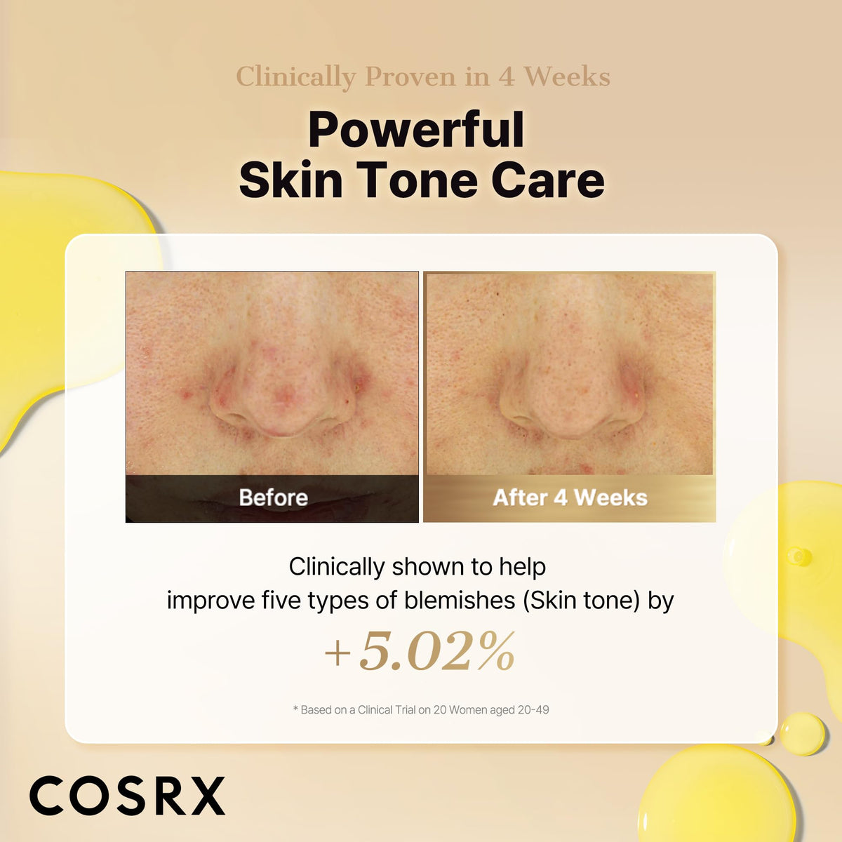 COSRX 23% Pure Vitamin C Serum with Vitamin E and Glutathione