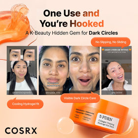 COSRX 5-PDRN Collagen Eye Patches close-up of patches