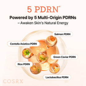 COSRX 5 PDRN Collagen Serum texture on hand