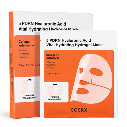 COSRX 5 PDRN Hyaluronic Hydrogel Face Mask front view