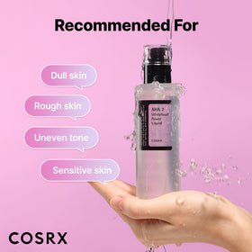 COSRX 7% Glycolic Acid AHA Exfoliant texture close-up