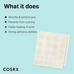 COSRX Acne Pimple Patches detailed view of patches