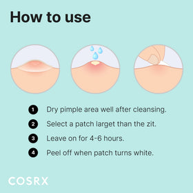 COSRX Acne Pimple Patches opened with patches visible