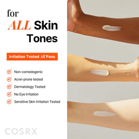 COSRX Airy-Light Clear Sunscreen Stick texture close-up