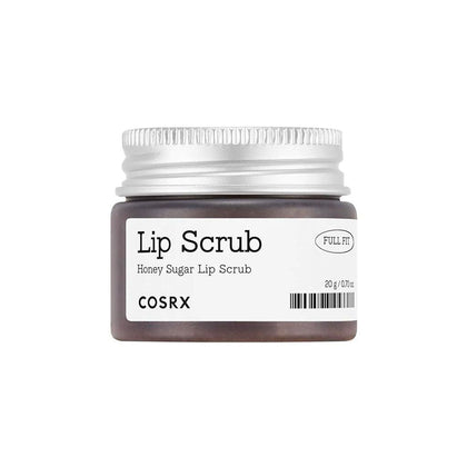 COSRX Honey Sugar Lip Scrub front view with spatula