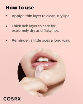 COSRX Honey Sugar Lip Scrub lifestyle scene with user