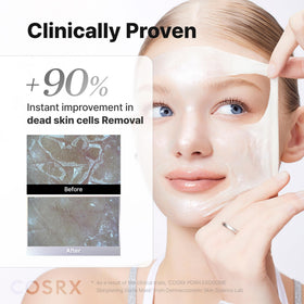 COSRX PDRN EXOSOME Overnight Mask on a bedside table