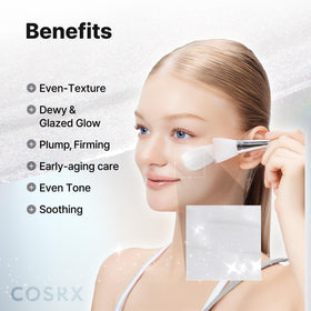 COSRX PDRN EXOSOME Overnight Mask with other skincare products