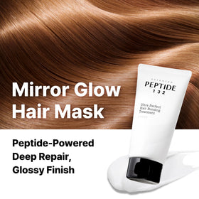 COSRX PEPTIDE 132 Hair Repair back view with ingredients