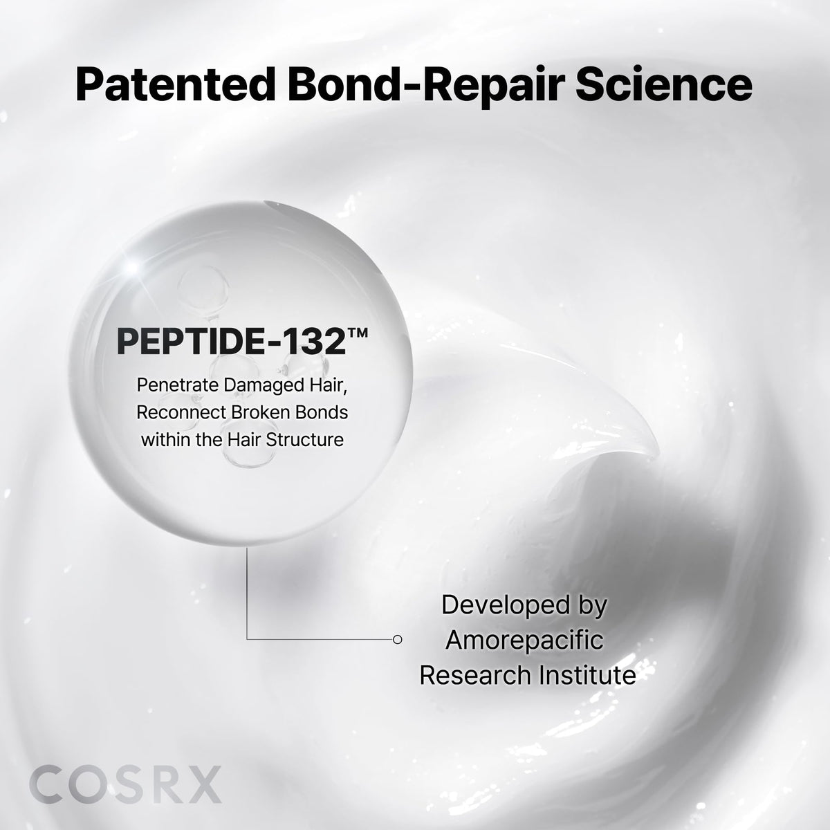 COSRX PEPTIDE 132 Hair Repair side view