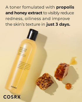 COSRX Propolis Honey Toner 72% back view