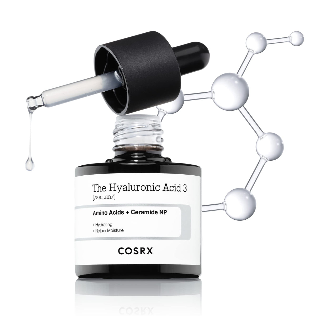COSRX Pure Sodium Hyaluronic Acid 3% Serum 20ml front view