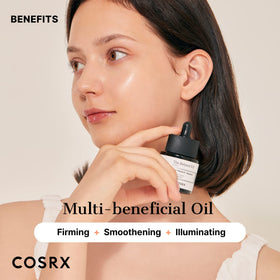 COSRX Retinol 0.5% Oil back view with label