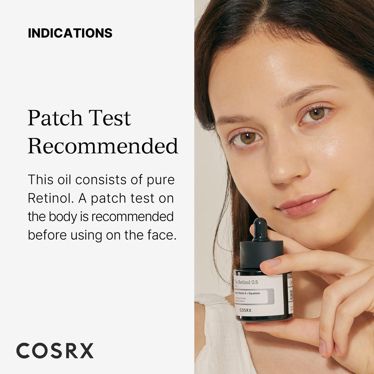 COSRX Retinol 0.5% Oil with skincare routine items