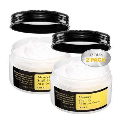 COSRX Snail Mucin 92% Face Moisturizer front view