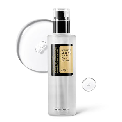 COSRX Snail Mucin 96% Repairing Serum front view with packaging