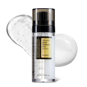COSRX Snail Mucin Dual Face Serum front view with packaging