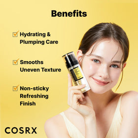 COSRX Snail Mucin Dual Face Serum side view with label