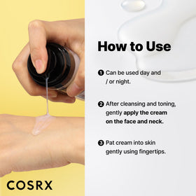 COSRX Snail Mucin Dual Face Serum with ingredients list