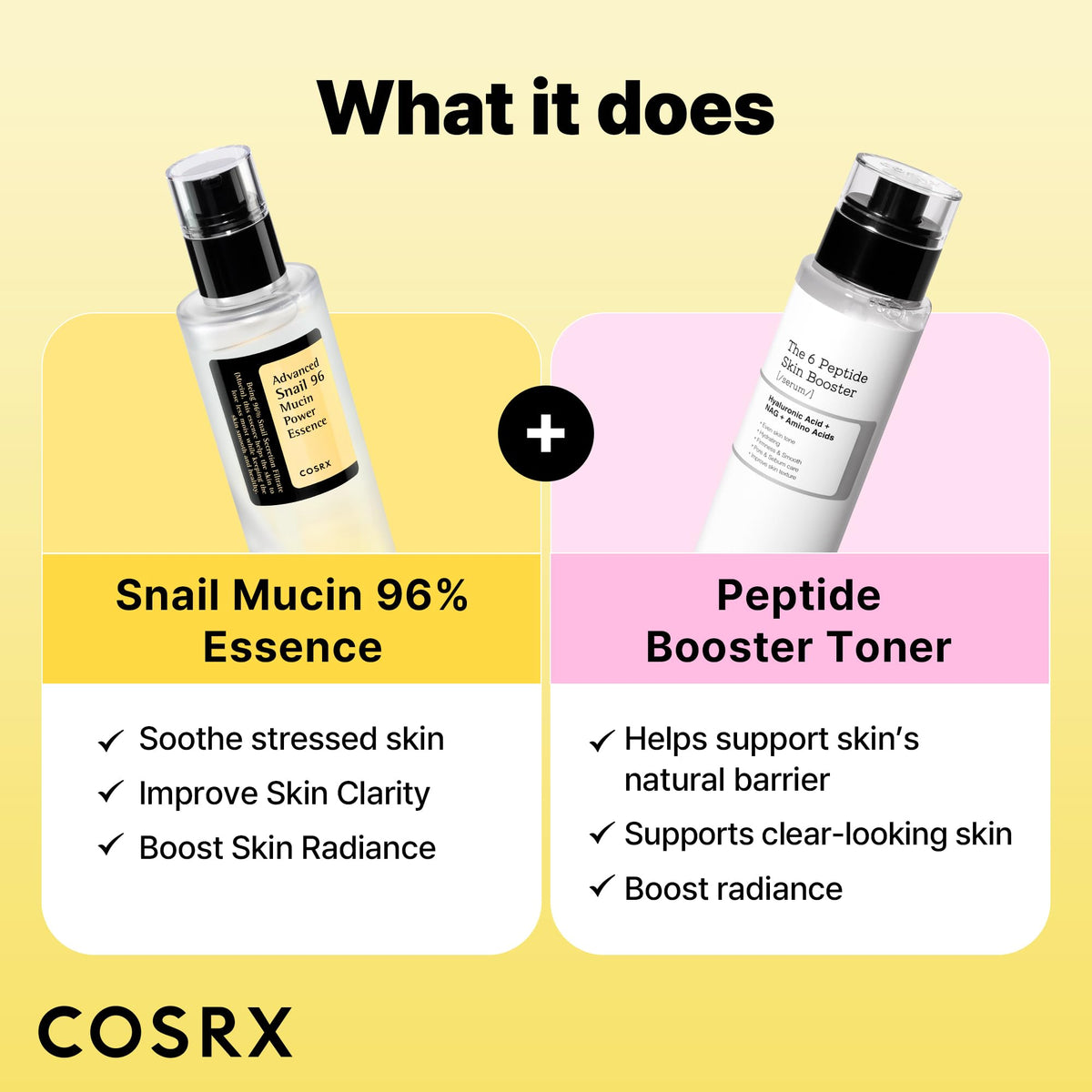 COSRX Snail Mucin Peptide Serum application