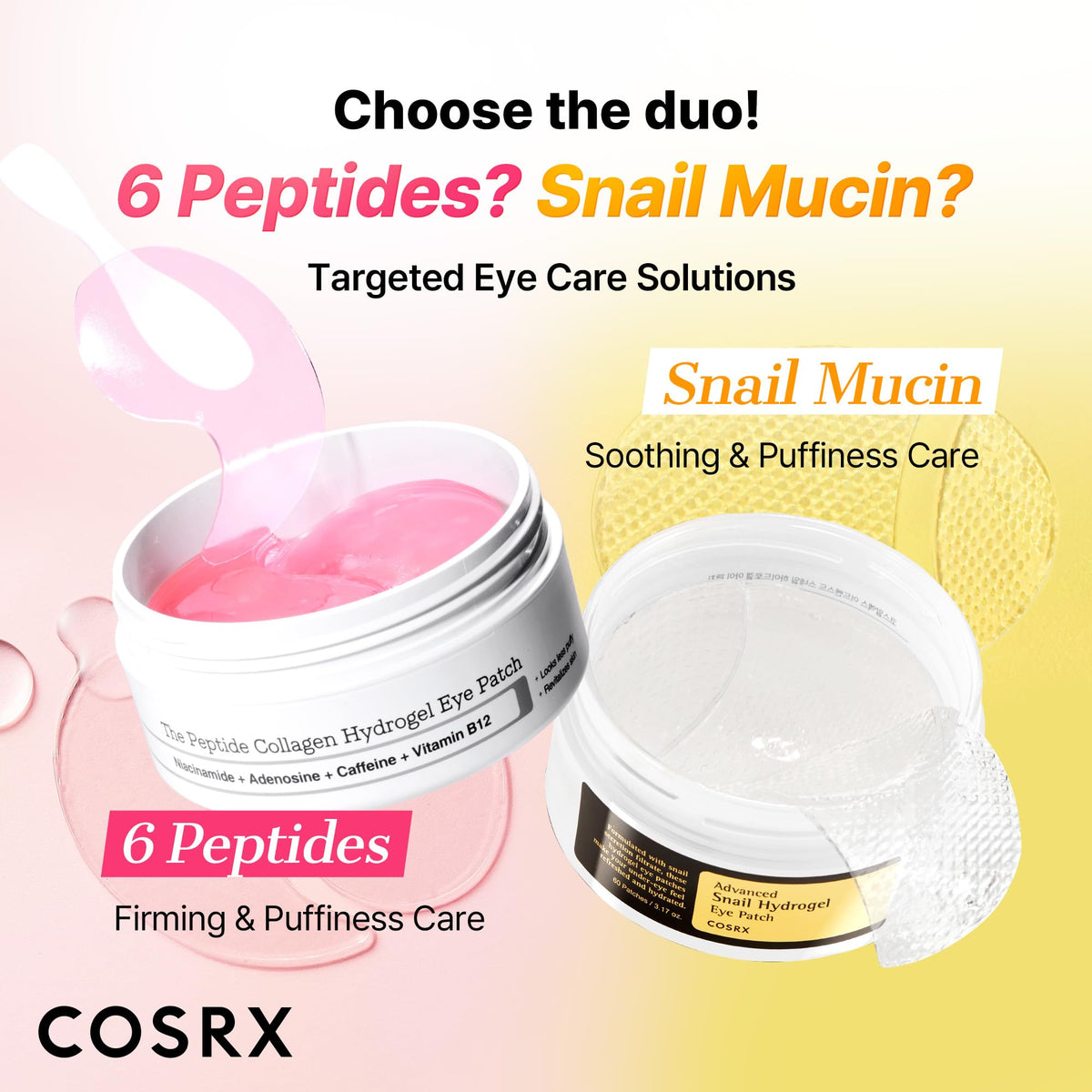 COSRX Snail Mucin Peptide Under Eye Cream lifestyle scene