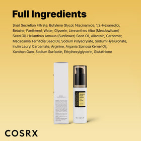 COSRX Snail Mucin Peptide Under Eye Cream side view
