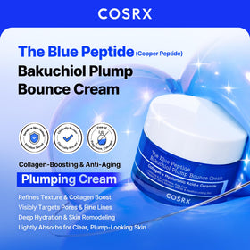 COSRX The Blue Copper Peptide Bakuchiol Cream texture close-up