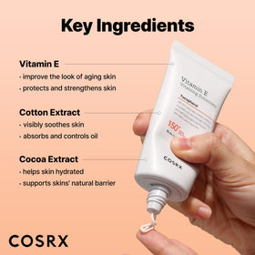 COSRX Vitamin E Sunscreen 2 Pack side view