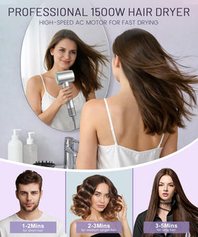 Cosy Companions hair dryer side view showcasing lightweight design