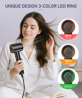 Cosy Companions Hair Dryer side view showing controls