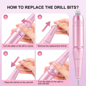 COSYGLOW Electric Nail Drill packaging display