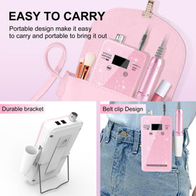 COSYGLOW nail drill bits and sanding bands assortment