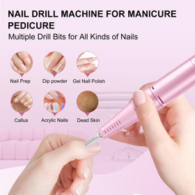 COSYGLOW nail drill in lifestyle setting with user